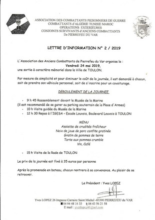 Sortie Toulon 24 mai 2019